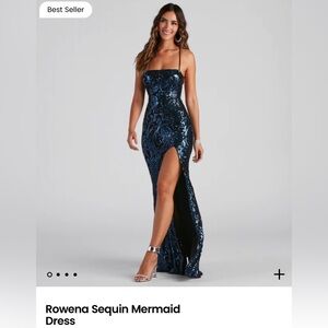Rowena Sequin Mermaid Dress - Windsor